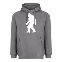 Storm bigfoot walking silhouette Heavyweight Hoodie - artisFamous