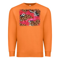 Carrot valentine's day cowhide leopard background Premium Sweatshirt - JahusDesignShop
