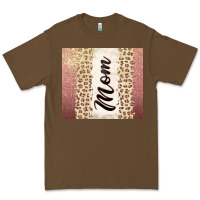 Cacao Rose gold mom leopard glitter Premium Tee - CowGirlArtShop