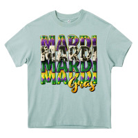 Cowhide Mardi Gras Heavy Core Tee | Teevron