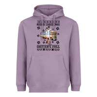 Lavender merry christmas shitters full Heavyweight Hoodie - artisFamous