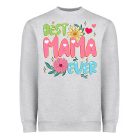 Heather Grey best mama ever Heavyweight Sweatshirt - JahusDesignShop
