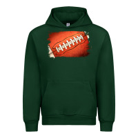 Forest Green American football brushstroke Urban Hoodie - RanaPortraitStore