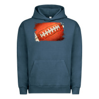 Pigment Midnight Navy American football brushstroke Urban Hoodie - RanaPortraitStore