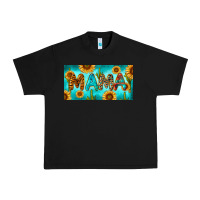 Black western mama with sunflowers and cactus Urban Heavy Tee - RanaPortraitStore