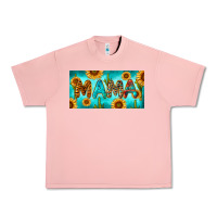 Salmon western mama with sunflowers and cactus Urban Heavy Tee - RanaPortraitStore