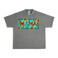 Tornado western mama with sunflowers and cactus Urban Heavy Tee - RanaPortraitStore