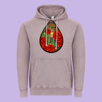 Mexican Teardrop Vintage Hoodie Designed By Bundleandbundleshop