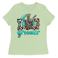 Matcha western dog groomer Ladies Tee - OliviaCreatesArt