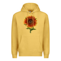 Antique Gold The  Sunflower Premium Hoodie - LillyAllenDesigns