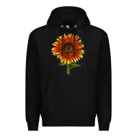 Black The  Sunflower Premium Hoodie - LillyAllenDesigns