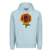 Blue Mist The  Sunflower Premium Hoodie - LillyAllenDesigns