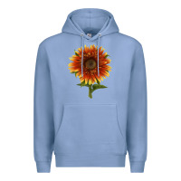 Colony Blue The  Sunflower Premium Hoodie - LillyAllenDesigns