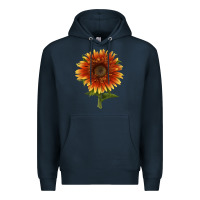 Navy The  Sunflower Premium Hoodie - LillyAllenDesigns