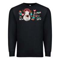 Black calf love Premium Sweatshirt - JahusDesignShop