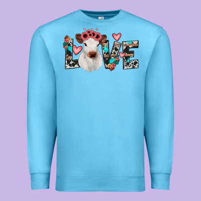 Calf Love Premium Sweatshirt Designed By Jahusdesignshop