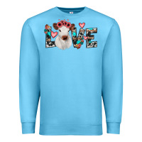 Ocean Blue calf love Premium Sweatshirt - JahusDesignShop
