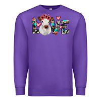 Purple calf love Premium Sweatshirt - JahusDesignShop