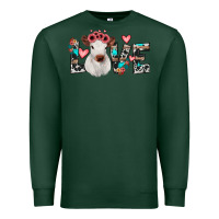 Sports Green calf love Premium Sweatshirt - JahusDesignShop