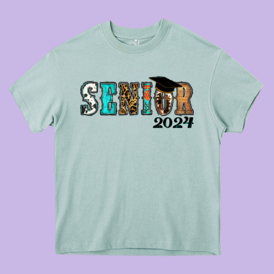 Western Senior 2024 Heavy Core Tee Designed By Ranaportraitstore