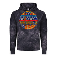 Cloud Black african fabric pattern round earrings Vintage Hoodie - BundleAndBundleShop