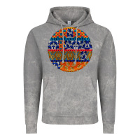 Cloud Rock african fabric pattern round earrings Vintage Hoodie - BundleAndBundleShop