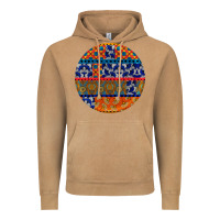 Vintage Camel african fabric pattern round earrings Vintage Hoodie - BundleAndBundleShop