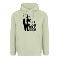 Matcha kill your television Heavyweight Hoodie - artisFamous