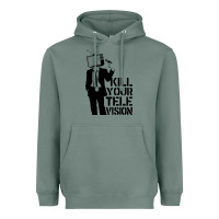 Sage kill your television Heavyweight Hoodie - artisFamous