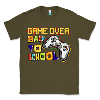 Army Green game over back to school Classic Tee - CowGirlArtShop