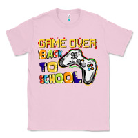Bubblegum Pink game over back to school Classic Tee - CowGirlArtShop