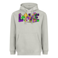 Moon Dust mardi gras love Heavyweight Hoodie - JahusDesignShop