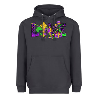 Smoke mardi gras love Heavyweight Hoodie - JahusDesignShop