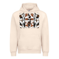 Sandshell cowhide brushstrokes Urban Hoodie - RanaPortraitStore