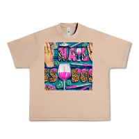 Burro nail boss money hand and wine with gemstone leopard and zebra seamless Urban Heavy Tee - BundleAndBundleShop