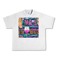 Lunar Rock nail boss money hand and wine with gemstone leopard and zebra seamless Urban Heavy Tee - BundleAndBundleShop