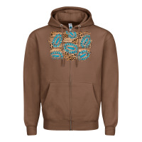 Chestnut gemstone wood leopard background Zipper Hoodie - AdoDesignShop