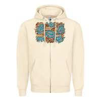 Sandshell gemstone wood leopard background Zipper Hoodie - AdoDesignShop