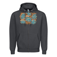 Smoke gemstone wood leopard background Zipper Hoodie - AdoDesignShop