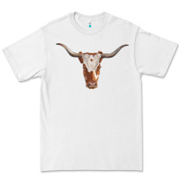White longhorn cow head Premium Tee - RanaPortraitStore