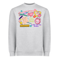 Heather Grey teacher stuff Heavyweight Sweatshirt - JahusDesignShop