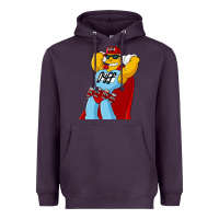 Plum The Simpsons duff beer Heavyweight Hoodie - artisFamous
