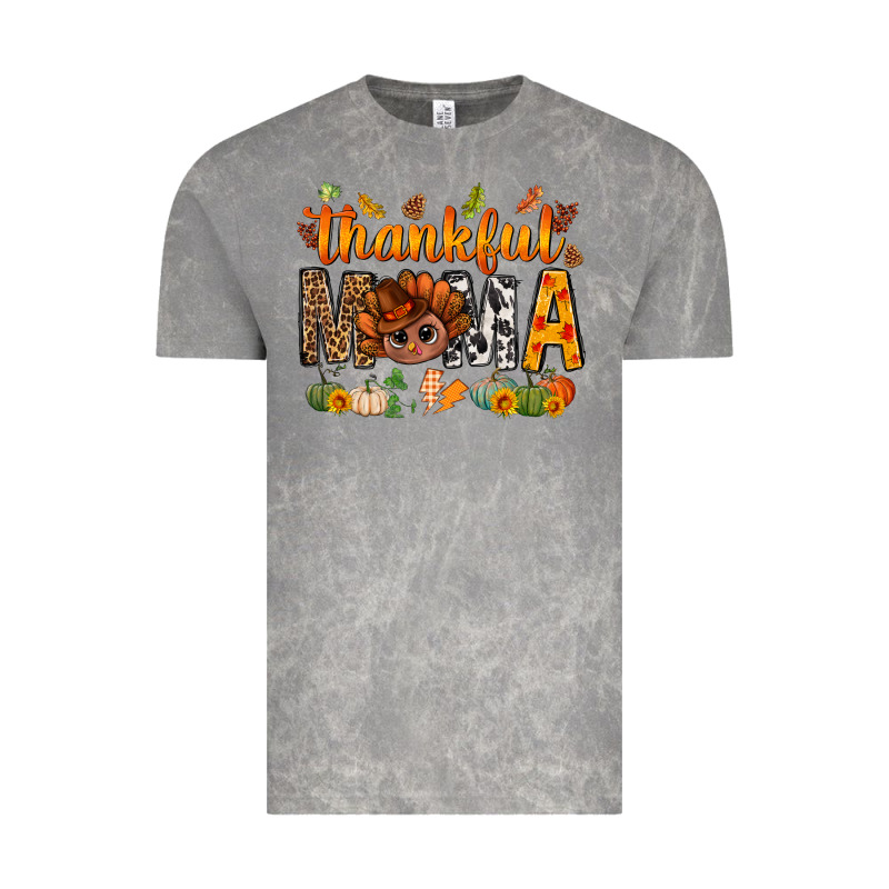 Thankful Mama And Turkey Bbs Vintage Tee by BundleAndBundleShop | Teevron