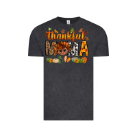 Vintage Black thankful mama and turkey bbs Vintage Tee - BundleAndBundleShop