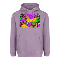 Lavender mardi gras background Heavyweight Hoodie - JahusDesignShop