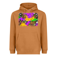 Meerkat mardi gras background Heavyweight Hoodie - JahusDesignShop