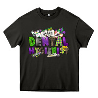 Asphalt dental hygienest mardi gras Heavy Core Tee - CowGirlArtShop