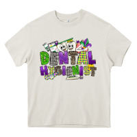 Cream dental hygienest mardi gras Heavy Core Tee - CowGirlArtShop
