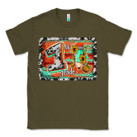 Army Green western back to school 1st grade Classic Tee - Jasminsmagicworld