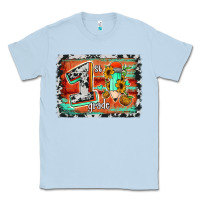 Dusty Blue western back to school 1st grade Classic Tee - Jasminsmagicworld